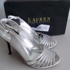 Ralph Lauren BRITTANI Sliver (Satin)